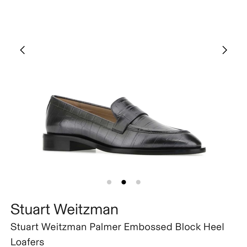 Size 7 Stuart Weitzman loafers - never worn!!